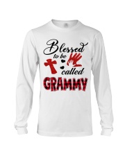 Blessed To Be Called Grammy - Red Long Sleeve Tee tile