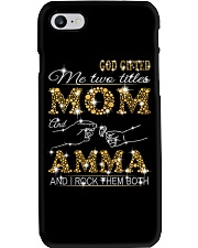 Mom And Amma - Bling M Phone Case tile