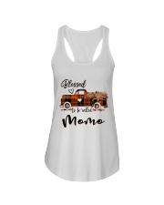 Blessed To Be Called Momo - Autumn Ladies Flowy Tank tile