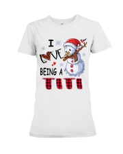 I Love Being A Titi - Xmas Premium Fit Ladies Tee tile