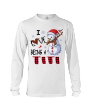 I Love Being A Titi - Xmas Long Sleeve Tee tile