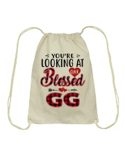 One Blessed Gg - Red Drawstring Bag tile
