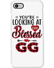 One Blessed Gg - Red Phone Case tile