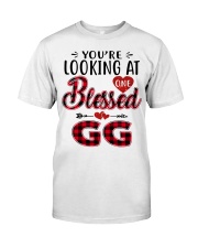 One Blessed Gg - Red Classic T-Shirt front