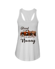 Blessed To Be Called Nonny - Autumn Ladies Flowy Tank tile