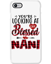 One Blessed Nani - Red Phone Case tile