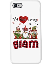 I Love Being Glam - R Phone Case tile