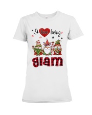 I Love Being Glam - R Premium Fit Ladies Tee tile