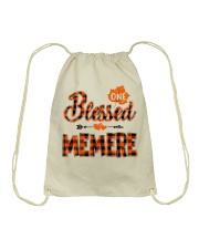 Blessed Memere - Autumn Drawstring Bag tile