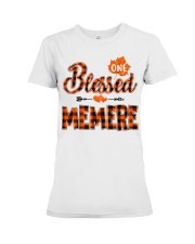 Blessed Memere - Autumn Premium Fit Ladies Tee tile