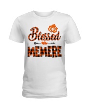 Blessed Memere - Autumn Ladies T-Shirt tile