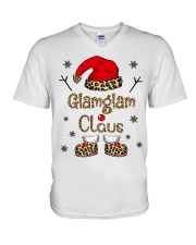 Glamglam Claus - Funny V-Neck T-Shirt tile
