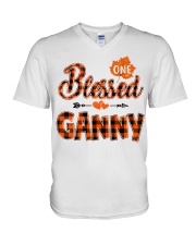 Blessed Ganny - Autumn V-Neck T-Shirt tile