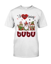 I Love Being Tutu - R Classic T-Shirt front