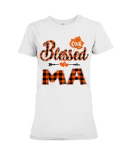 Blessed Ma - Autumn Premium Fit Ladies Tee tile