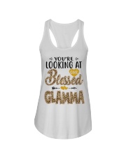 One Blessed Glamma - Leo Ladies Flowy Tank tile