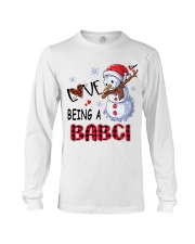 I Love Being A Babci - Xmas Long Sleeve Tee tile
