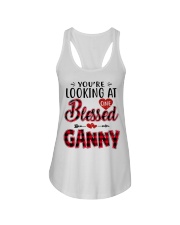 One Blessed Ganny - Red Ladies Flowy Tank tile