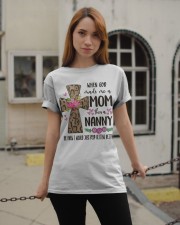 Mom Then A Nanny - Cross 2 Classic T-Shirt apparel-classic-tshirt-lifestyle-19
