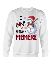 I Love Being A Memere - Xmas Crewneck Sweatshirt tile