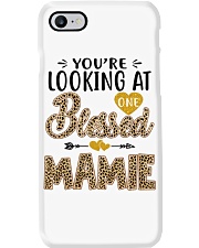 One Blessed Mamie - Leo Phone Case tile