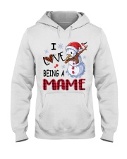 I Love Being A Mame - Xmas Hooded Sweatshirt tile