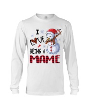 I Love Being A Mame - Xmas Long Sleeve Tee tile