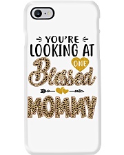 One Blessed Mommy - Leo Phone Case tile