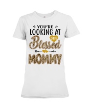One Blessed Mommy - Leo Premium Fit Ladies Tee tile
