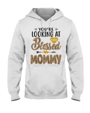 One Blessed Mommy - Leo Hooded Sweatshirt tile