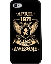 April 1971 Man Phone Case tile