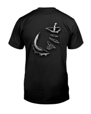 Fishing Hook Inside Us Flag 2 Sides Premium Fit Mens Tee tile