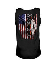 Native American Flag 2 Sides Unisex Tank tile