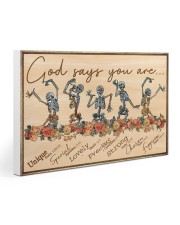 Skeleton - God Says You Are Gallery Wrapped Canvas Prints tile