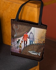 Let's Go Fishing Leather All-over Tote aos-all-over-tote-lifestyle-front-02