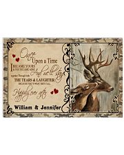 Custom Name Buck And Doe Once Upon A Time 17x11 Poster front
