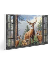 Three Deers By The Window Gallery Wrapped Canvas Prints tile