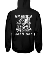 Auto Mechanic-America Love It Or Leave It 2 Sides Hooded Sweatshirt tile