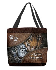Tiger Lover All-over Tote front