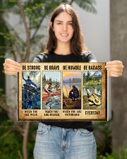 Fishing Be Strong When You Are Weak 17x11 Poster poster-landscape-17x11-lifestyle-19