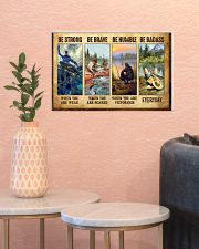 Fishing Be Strong When You Are Weak 17x11 Poster poster-landscape-17x11-lifestyle-21