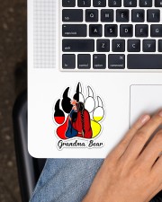 Native - Grandma Bear Sticker Sticker - Single (Vertical) aos-sticker-single-vertical-lifestyle-front-11