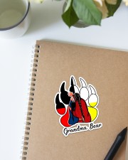 Native - Grandma Bear Sticker Sticker - Single (Vertical) aos-sticker-single-vertical-lifestyle-front-16