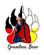 Native - Grandma Bear Sticker Sticker - Single (Vertical) front