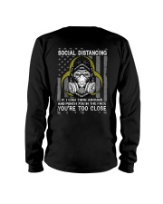 Gorilla Social Distancing 2 Sides Long Sleeve Tee tile