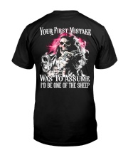 Skull Your FIrst Mistake 2 Sides Premium Fit Mens Tee tile