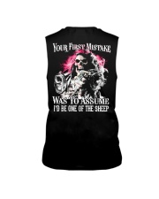 Skull Your FIrst Mistake 2 Sides Sleeveless Tee tile