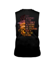 Skull - I Am The Storm 2 Sides Sleeveless Tee tile
