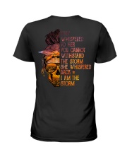Skull - I Am The Storm 2 Sides Ladies T-Shirt tile
