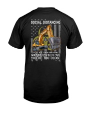 Operator Social Distancing Punch 2 Sides Premium Fit Mens Tee tile